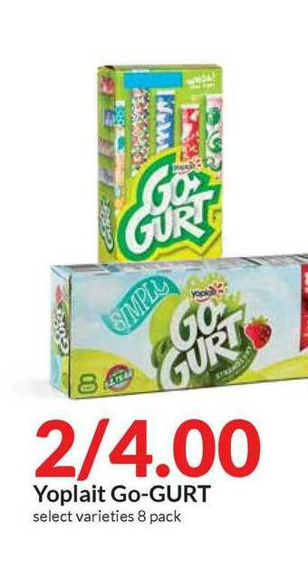 Hy-Vee Yoplait Go-gurt offer