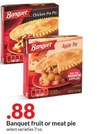 Hy-Vee Banquet Fruit Or Meat Pie offer