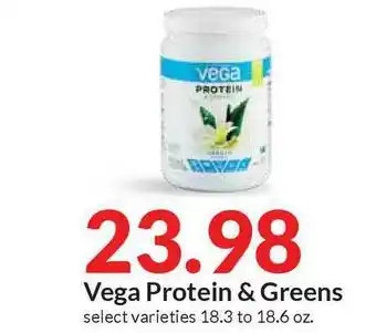 Hy-Vee Vega Protein & Greens offer