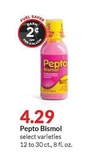 Hy-Vee Pepto Bismol offer