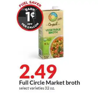 Hy-Vee Full Circle Market Broth offer