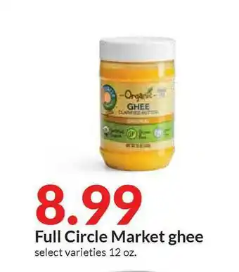 Hy-Vee Full Circle Market Ghee offer