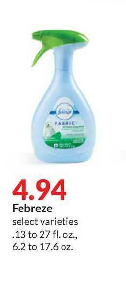 Hy-Vee Febreze offer