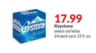 Hy-Vee Keystone offer