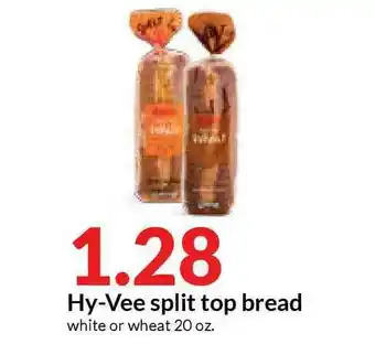 Hy-Vee Hy-Vee Split Top Bread White Or Wheat offer