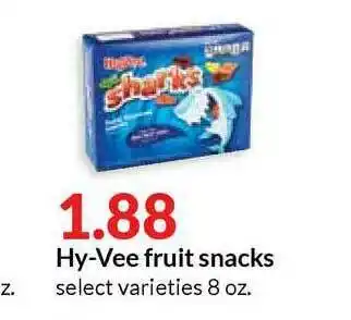 Hy-Vee Hy-Vee Fruit Snacks offer
