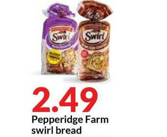 Hy-Vee Pepperidge Farm Swirl Bread offer