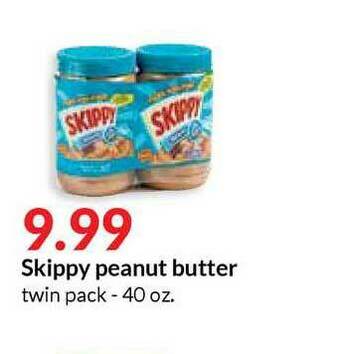 Hy-Vee Skippy Peanut Butter offer