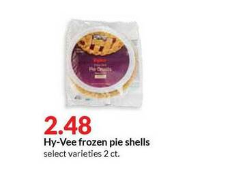 Hy-Vee Hy-Vee Frozen Pie Shells offer