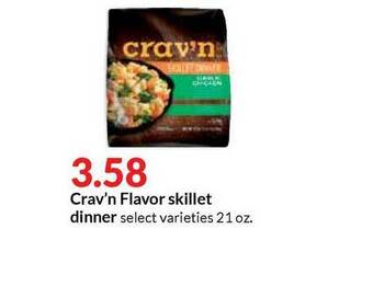 Hy-Vee Crav'n Flavor Skillet Dinner offer
