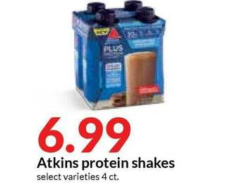 Hy-Vee Atkins Protein Shakes offer