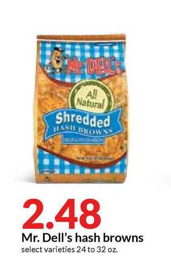Hy-Vee Mr. Dell's Hash Browns offer