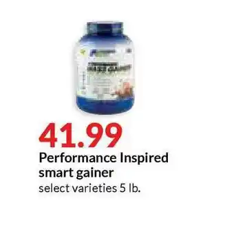 Hy-Vee Performance Inspired Smart Gainer offer