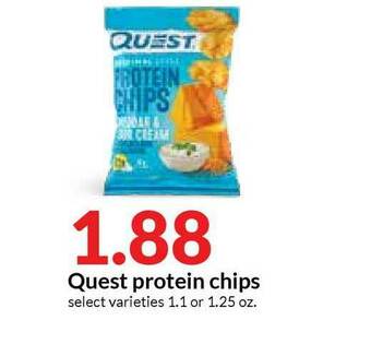 Hy-Vee Quest Protein Chips offer
