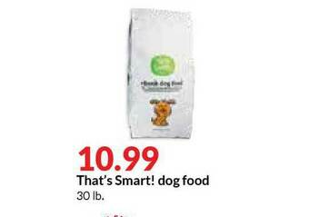 Hy-Vee That's Smart! Dog Food offer