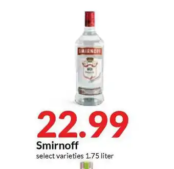 Hy-Vee Smirnoff offer