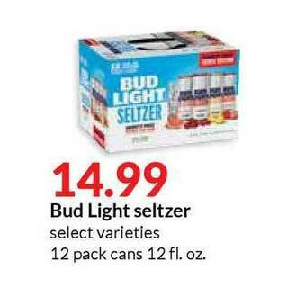 Hy-Vee Bud Light Seltzer offer
