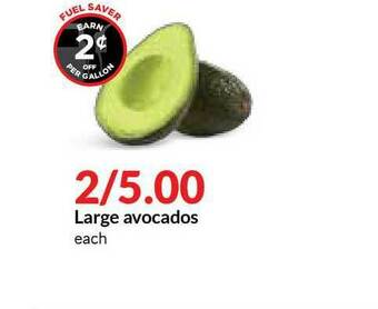 Hy-Vee Large Avocados offer