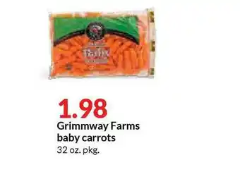 Hy-Vee Grimmway Farms Baby Carrots offer