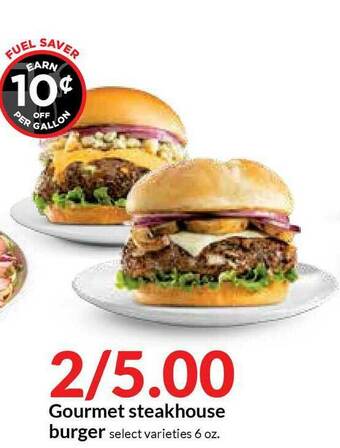 Hy-Vee Gourmet Steakhouse Burger offer