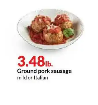 Hy-Vee Ground Pork Sausage offer