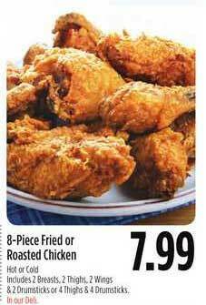Nob Hill 8-Piece Fried Or Roasted Chicken offer