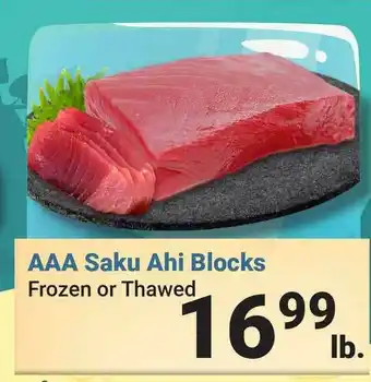 Times Supermarkets AAA Saku Ahi Blocks offer