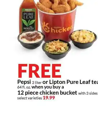 Hy-Vee Pepsi Or Lipton Pure Leaf Tea offer