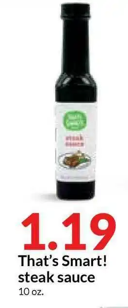 Hy-Vee That's Smart! Steak Sauce offer
