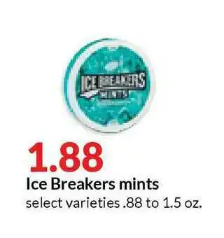 Hy-Vee Ice Breakers Mints offer