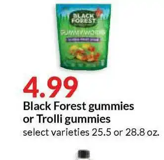 Hy-Vee Black Forest Gummies Or Trolli Gummies offer