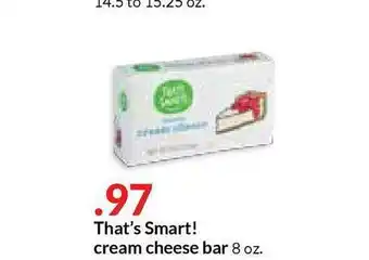 Hy-Vee That's Smart! Cream Cheese Bar offer