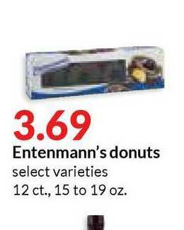 Hy-Vee Entenmann's Donuts offer