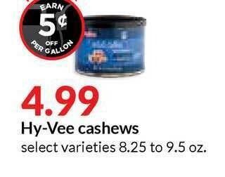 Hy-Vee Hy-Vee Cashews offer