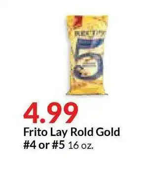 Hy-Vee Frito Lay Rold Gold #4 Or#5 offer
