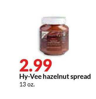 Hy-Vee Hy-Vee Hazelnut Spread offer