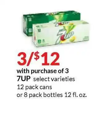Hy-Vee With Purchase Of 4 7UP offer