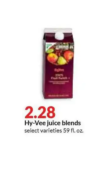 Hy-Vee Hy-Vee Juice Blends offer