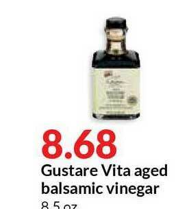 Hy-Vee Gustare Vita Aged Balsamic Vinegar offer