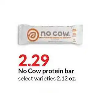 Hy-Vee No Cow Protein Bar offer