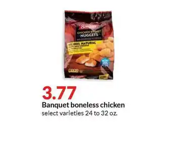 Hy-Vee Banquet Boneless Chicken offer