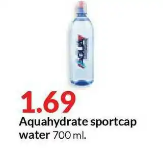 Hy-Vee Aquahydrate Sportcap Water offer