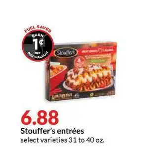 Hy-Vee Stouffer's Entrees offer
