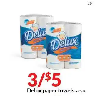 Hy-Vee Delux Paper Towels offer