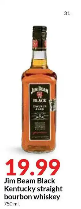 Hy-Vee Jim Beam Black Kentucky Straight Bourbon Whiskey offer