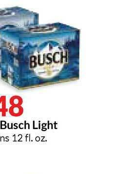 Hy-Vee Busch Light offer