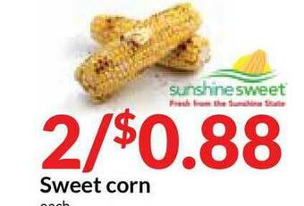 Hy-Vee Sweet Corn offer