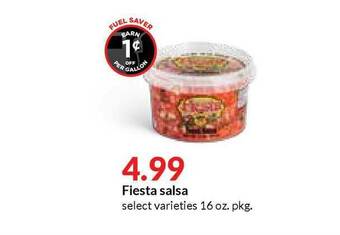 Hy-Vee Fiesta Salsa offer