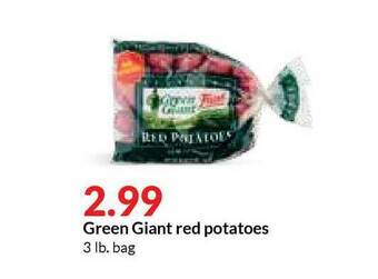 Hy-Vee Green Giant Red Potatoes offer