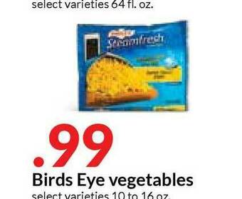 Hy-Vee Birds Eye Vegetables offer